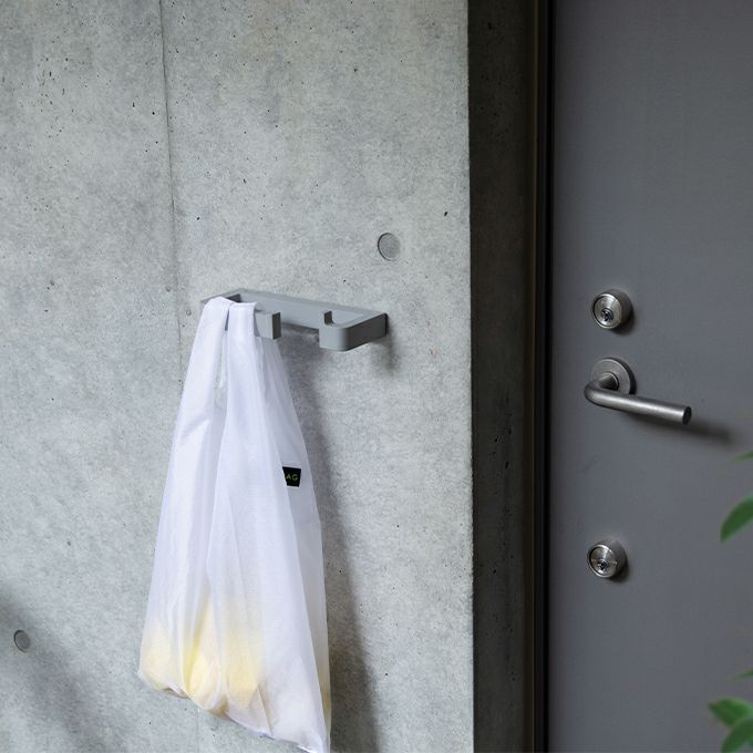 森田アルミ工業 玄関用マルチフック vik（グレー） 015_vik-GY