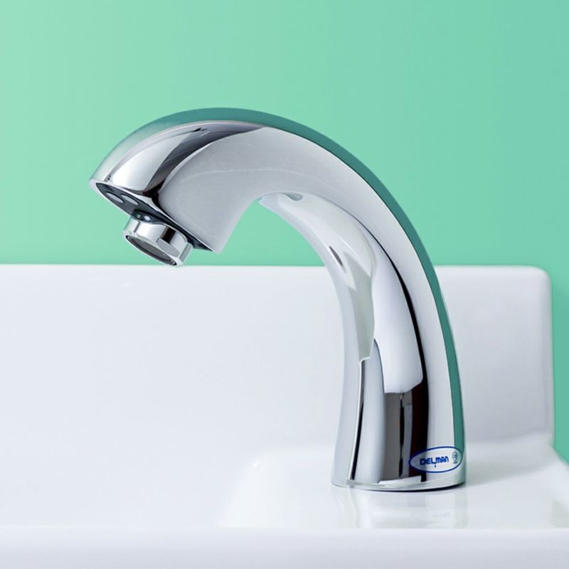 バイタル 手洗い用自動水栓デルマンシリーズ 台付け自動水栓 単水栓 乾電池式 013_V-88WK
