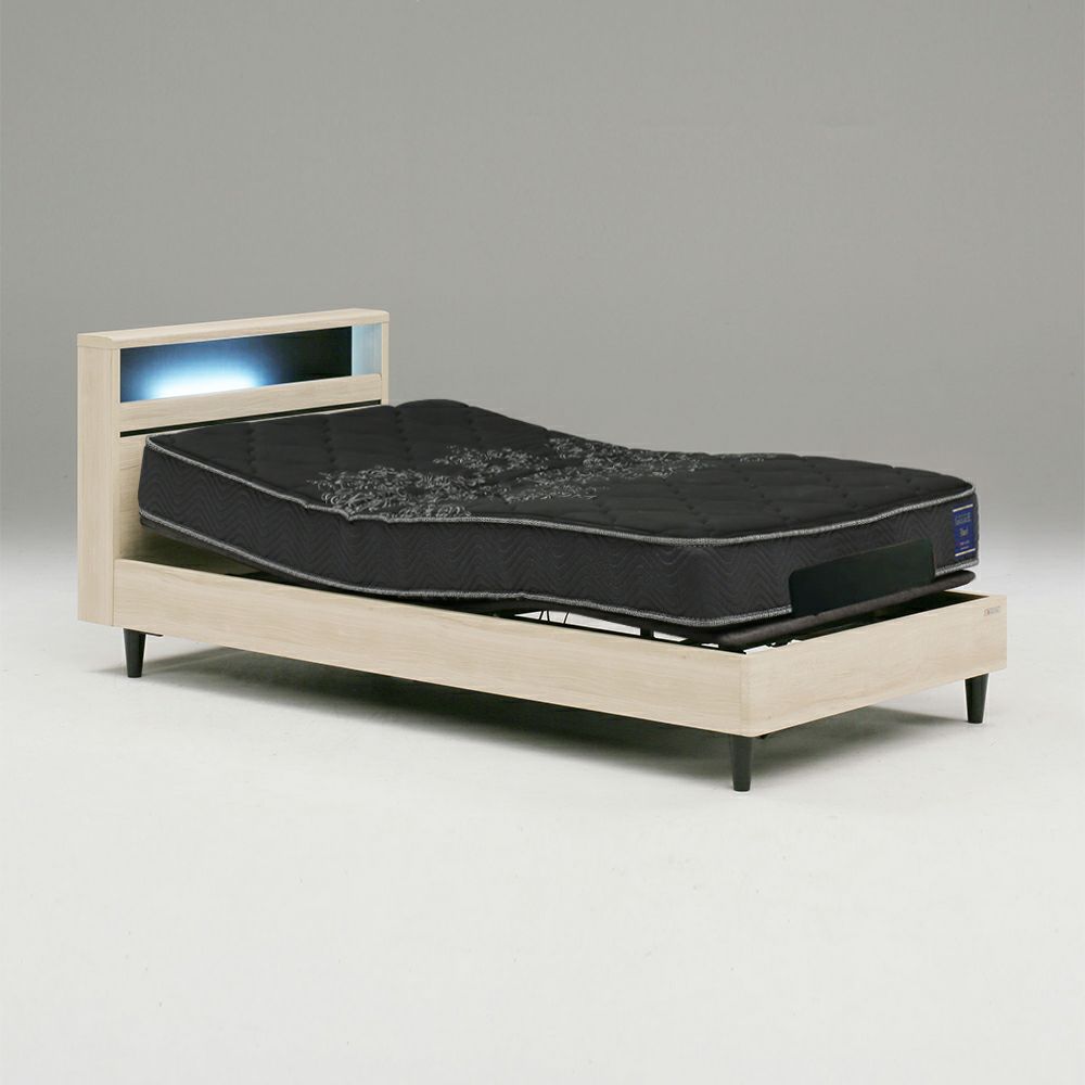 グランツ 電動リクライニングベッド グランムーヴ シングル マットレスハード付