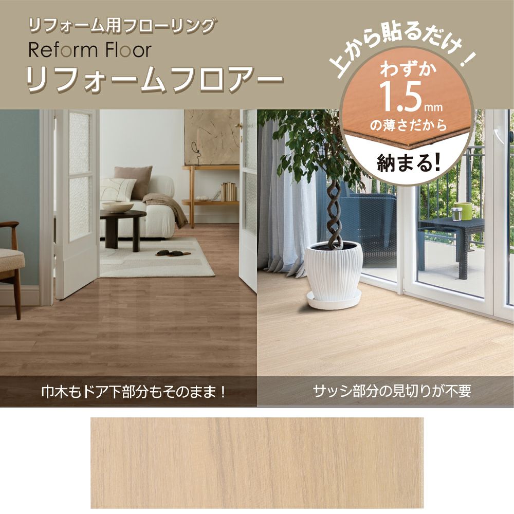 シンコール リフォームフロア エミネンスリフォーム框 1枚入 RFK