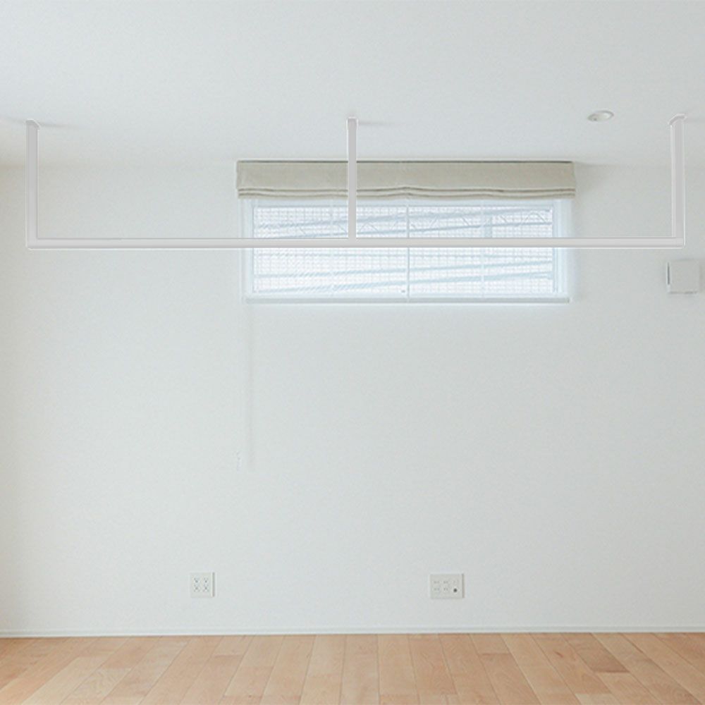 森田アルミ工業 天井付け物干し kacu カク E型 KAC286E