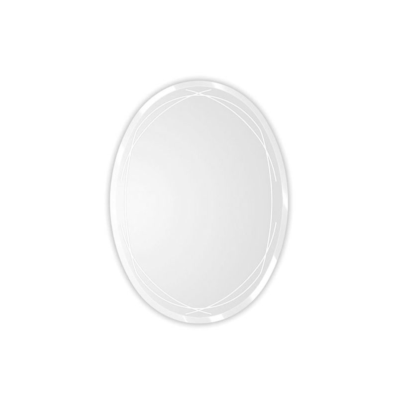 塩川光明堂 ウォールミラー 鏡 オーグシリーズ リリー 450×600