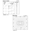 コイズミ照明 ペンダントライト LED（電球色）フランジ サテンブラック塗装