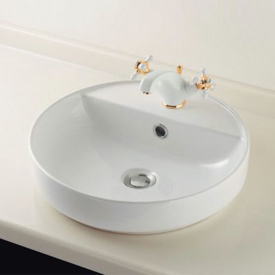 カクダイ 丸型洗面器 DURAVIT #DU-0379600000 Luv 置型 600×400mm