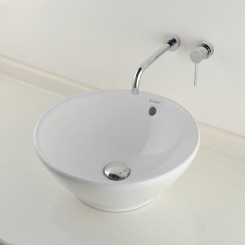 カクダイ 丸型洗面器 DURAVIT #DU-0325420000 Bacino 置型 420mm｜建材