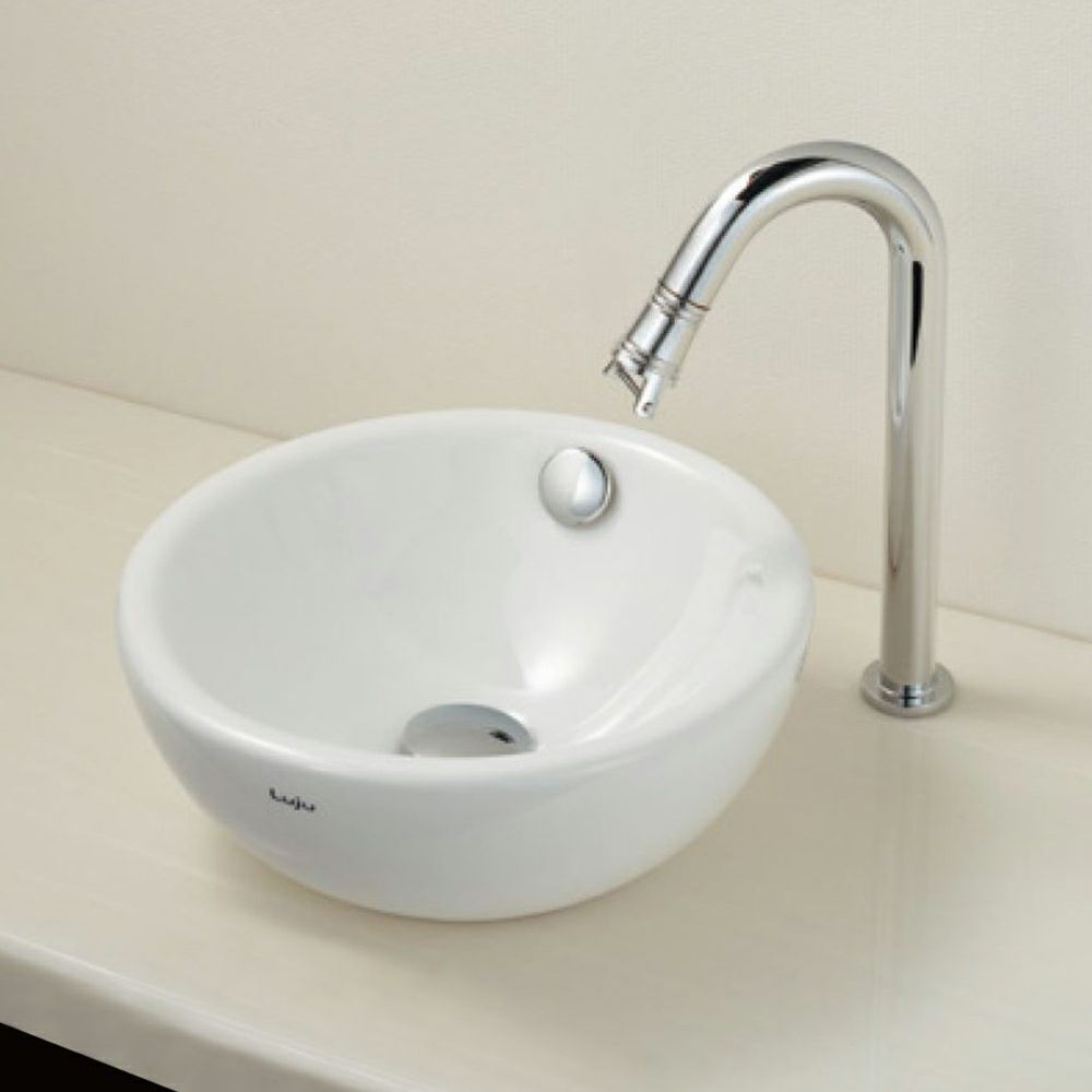 カクダイ #DU-2362430079 丸型洗面器 DURAVIT White Tulip 置型 430mm 