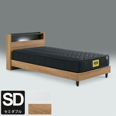 グランツ ラクア ベッドフレーム セミダブル 引無 単品 RAQUA｜建材