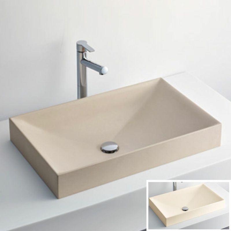 アイカ工業 カラフィ ベッセルボウル タイプ7 コーリアン 2colors シックイベージュ ライスペーパー