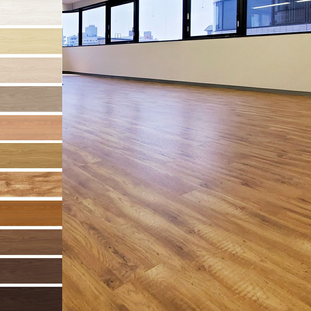 NAGATA 抗菌クラテツフロア KOH-WOOD ウッドシリーズ(木目調) 8枚(2.1㎡)/ケース