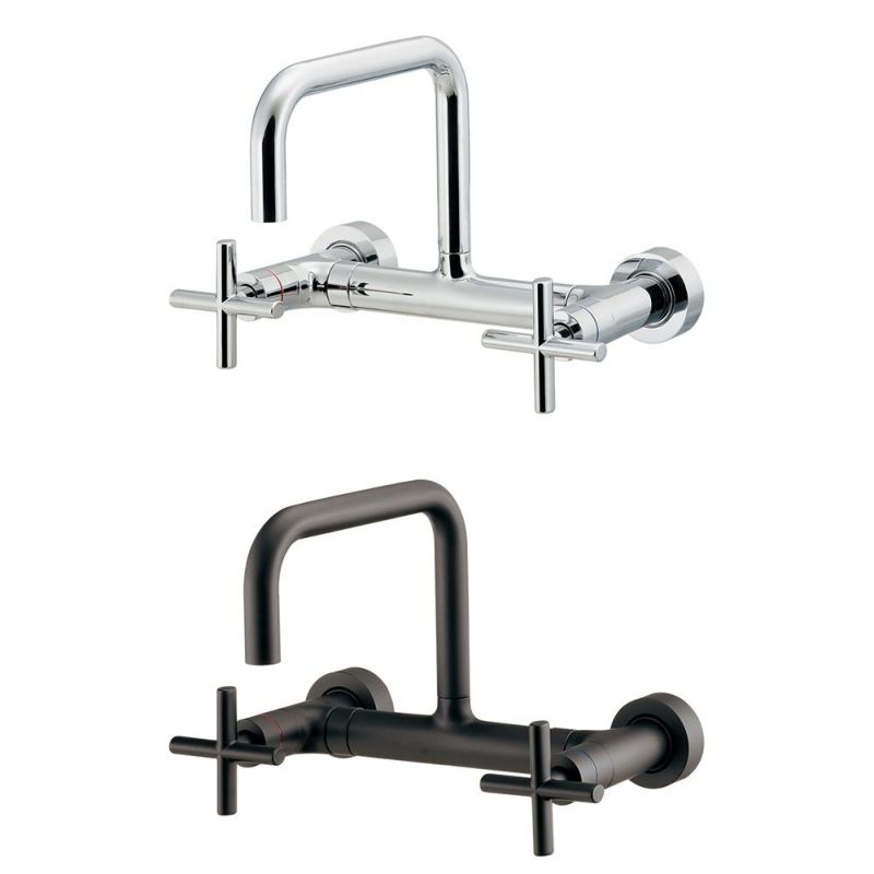 カクダイ 124-120 壁付 2ハンドル混合栓 JUBE｜建材・住宅資材の公式