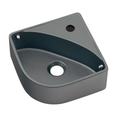 カクダイ 493-233 美濃焼 壁掛手洗器 W240×D240×H100 水栓直付け 壁掛