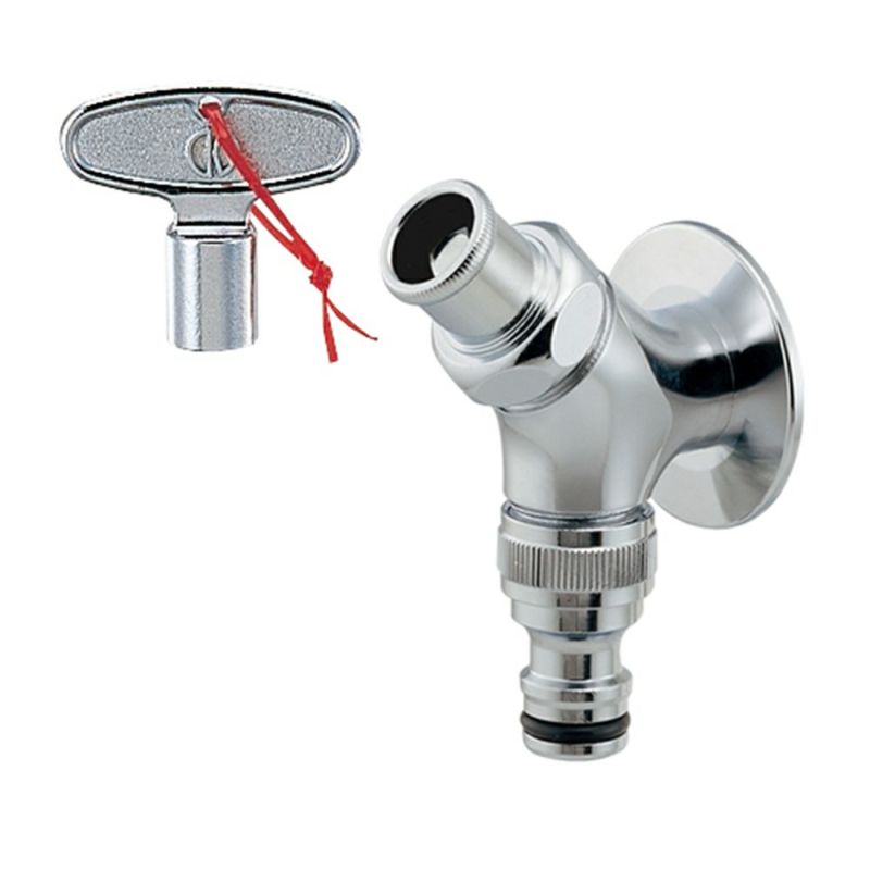 カクダイ 703-241 共用散水栓 共用栓カギ付き 単水栓｜建材・住宅資材