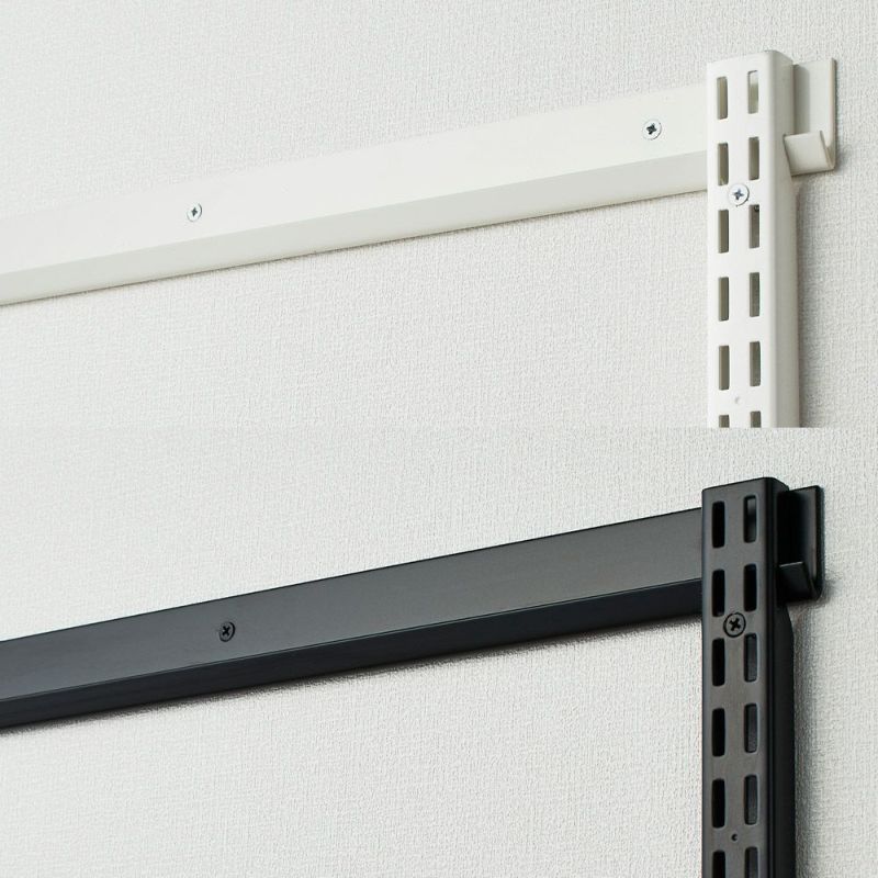 フィットラック パーツ FKレール(横桟) 単品1本 骨組み ホワイト