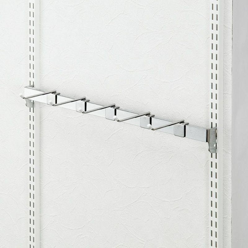 フィットラック オプションパーツ 角バーセット シルバー 壁面収納